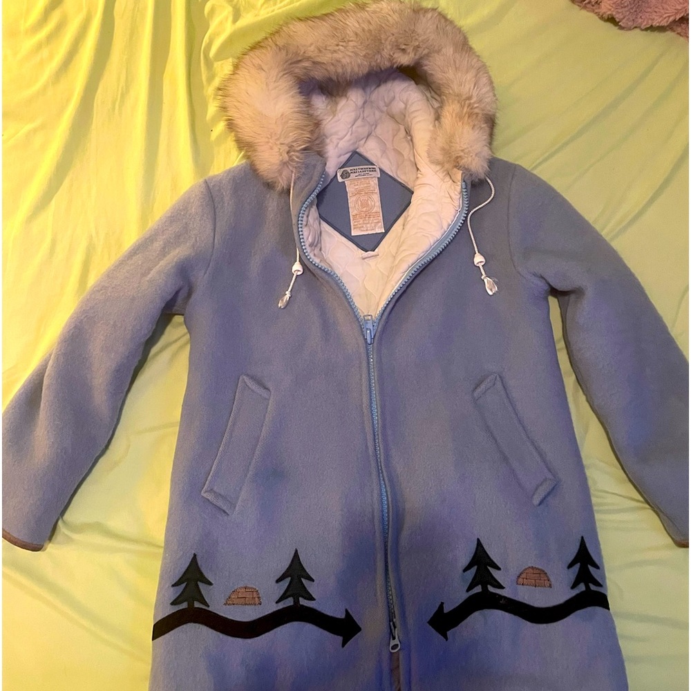 Vintage Hudson’s Bay Wool Ladies Parka